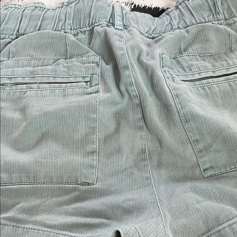 Free People Waimea Women's Cargo Shorts cotton M - Picture 8 of 8